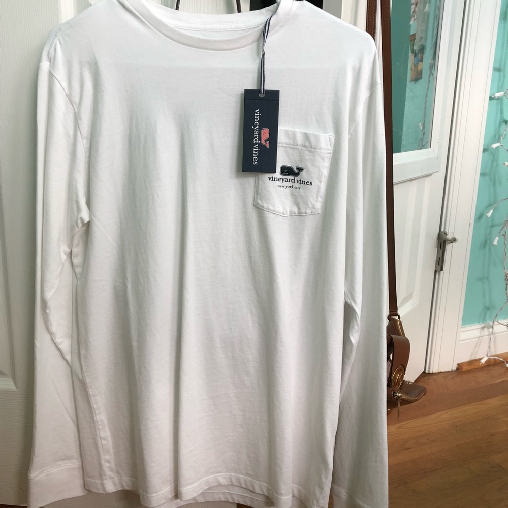 Vineyard Vines Long Sleeve Logo Tee